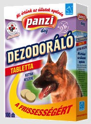 Panzi Vitamin Canitab Tabletta Kutyáknak100db/csomag   dezodoráló 300040