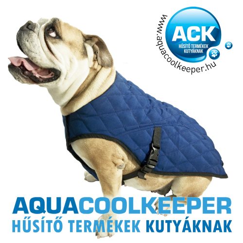 Aqua Coolkeeper hűtőkabát, hűsítőkabát L (61-87cm, hossz:49cm) RENDELÉSRE