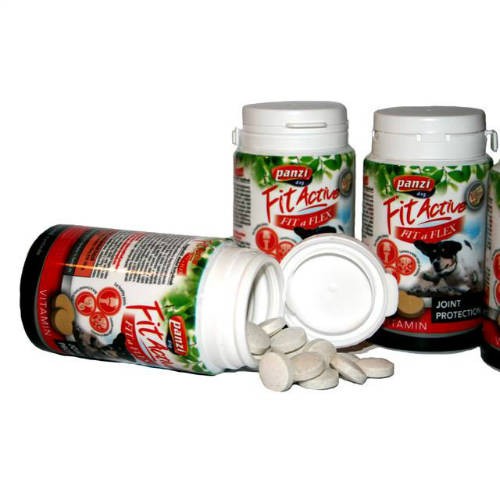 PanziPet FitActive vitamin 60db FIT-a-FLEX - Porcerősítő, Ízületvédő tabletta