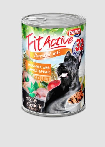 PanziPet FitActive DOG 1240g konzerv meat-mix