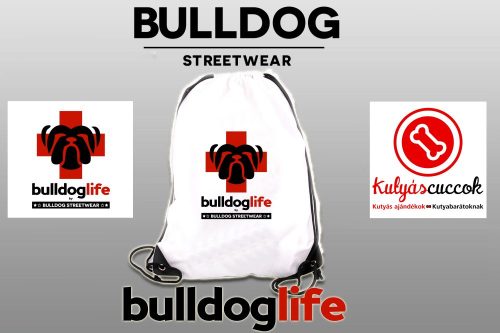 Tornazsák - Bulldog Streetwear Bulldog Life mintával