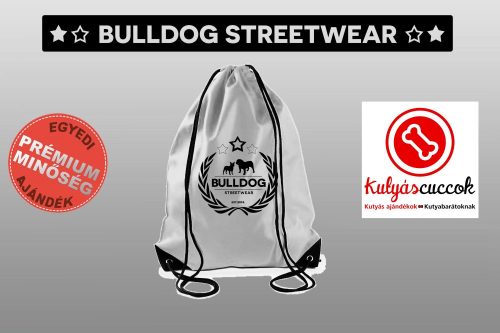 Tornazsák színes- Bulldog Streetwear Koszorús Logo mintával