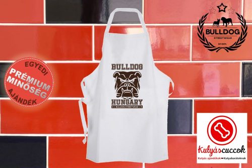 Konyhai Kötény Bulldogos - Bulldog Streetwear Bulldog Hungary