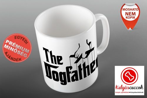 Kutyás Bögre - The Dogfather grafikával