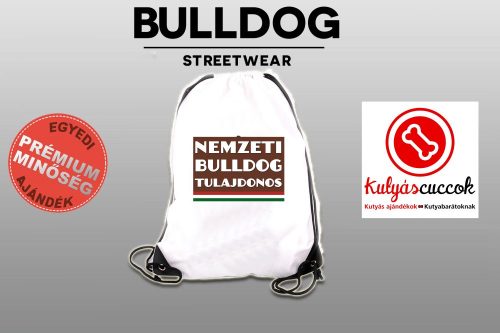 Tornazsák - Nemzeti Bulldog Tulajdonos mintával
