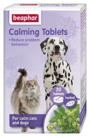 Beaphar Calming tablets - Nyugtató tabletták kutyáknak Természetes növényi kivonattal 20db/cs.