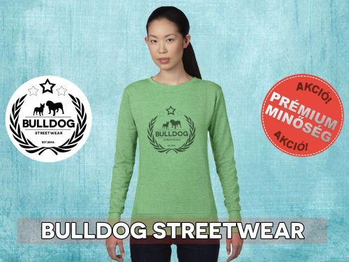 Bulldog Streetwear Női pulóver - BSW Koszorús logó mintával Több színben