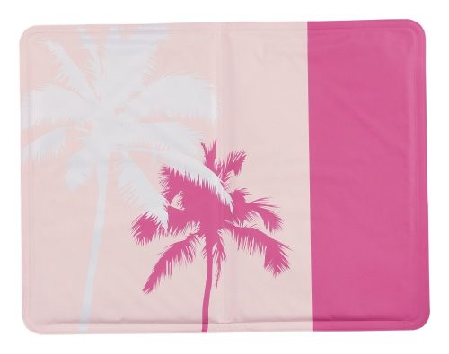 Trixie Hűsítő zselés matrac 30x40 cm-es Rózsaszín színes mintás (hűsítő matrac/hűtőmatrac/hűtőtakaró/hűtőpléd)UTOLSÓ DARAB!!!