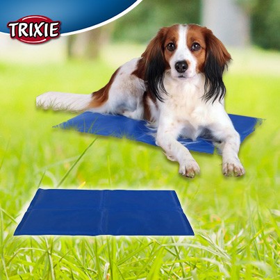 Trixie Hűsítő zselés matrac 90x50 cm-es Kék (hűsítő matrac/hűtőmatrac/hűtőtakaró/hűtőpléd) 