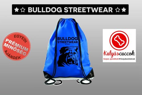 Tornazsák színes- Bulldog Streetwear EST 2014. mintával