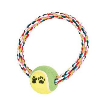 Trixie 3266 Denta Fun t.labda kötélkarikán