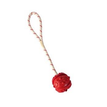 Trixie 33481 gumilabda kötélen 4,5cm/35 cm