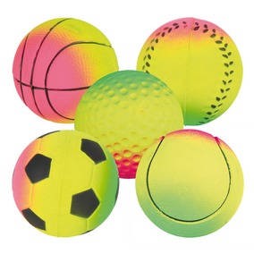 Trixie 3443 játék habszivacs labda neon 6cm Úszó játék