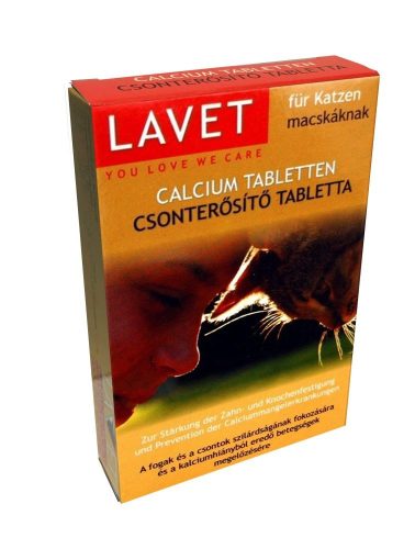 Lavet Vitamin Tabletta Kutyáknak 50db/csomag KáLCIUM