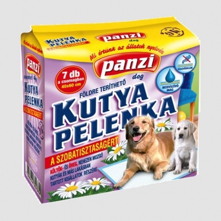 PanziPet  Kutyapelenka 40x60cm 7db Helyhez szoktató kölyök és idős kutyáknak 307985