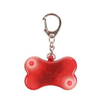 Trixie 1342 Világító biléta flasher csontforma