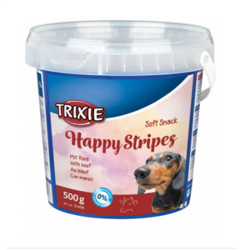trixie 31499 Soft snack 500g Happy Stripes