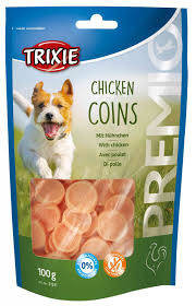 trixie 31531 Premio Light Chiken Coins, 100g