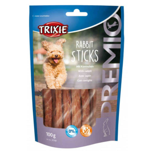 trixie 31709 Premio Rabbit Sticks, 100g