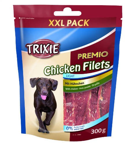 trixie 31801 Premio Light Chicken Filets, XXL 300g