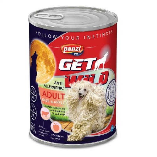 Panzi GetWild 415g Adult BEEF&Apple