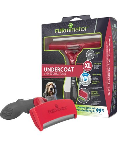 FURminator deShedding Tool hosszú szőrre fejlesztett XL  - Furminátor aljszőrzet eltávolító