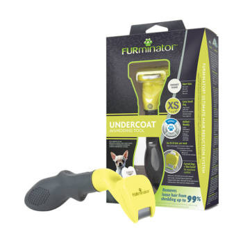 FURminator deShedding Tool rövid szőrre fejlesztett XS  - Furminátor aljszőrzet eltávolító ÚJ DESIGN!