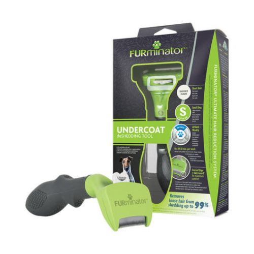 FURminator deShedding Tool rövid szőrre fejlesztett S  - Furminátor aljszőrzet eltávolító ÚJ DESIGN!