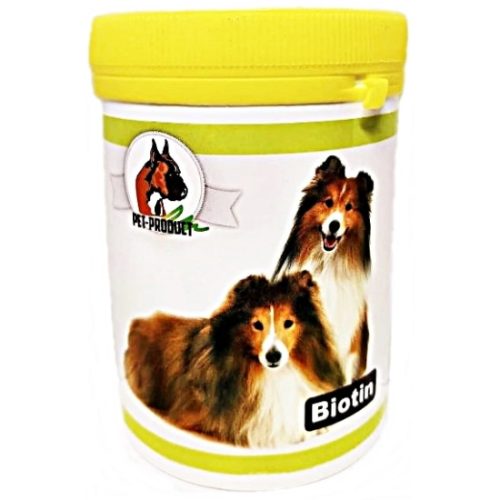 Pet-Product Biotin tabletta Szőr- és Bőrápoló kutyák számára 160db-os gazdaságos csomag