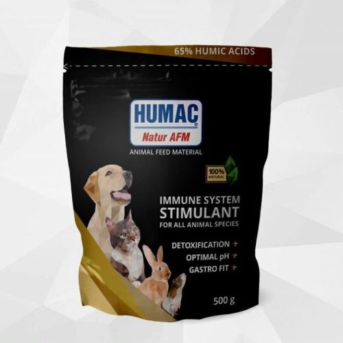 Humac Natur AFM huminsav por, 500g, HUMAC Hungary - Immunerősítő, Roboráló, Immunstimuláns, Egészségmegőrző készítmény 