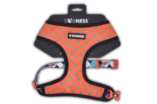 Dogness Hám Dots - Pöttyös Kétoldalas ergonómikus hám több méretben