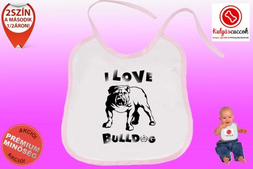 Előke - Bulldog Streetwear I Love Bulldog Angol