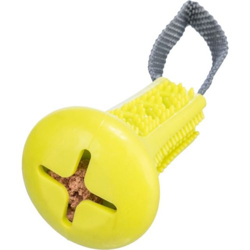 Trixie TPR Snack Bell - Snack Harang játék hevederrel - Jutifalat adagoló 11/22cm