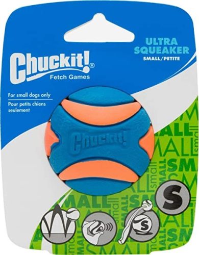Chuckit! Ultra Squeaker Ball Gumilabda 1 db - Csipogó hanggal - Small