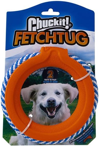 Chuckit! FetchTug karika és kötél játék - Kötélhúzós játék