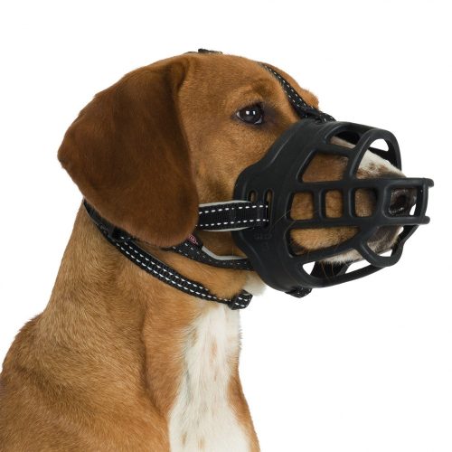 Trixie Muzzle Flex Szilikon szájkosár L 27/31cm - Puha Neoprénnel bélelt kivitel