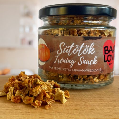 BARF LOVE Sütőtök tréning jutalomfalat kutyáknak 60 g