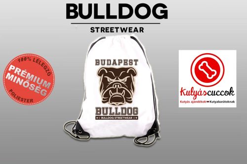 Tornazsák - Bulldog Streetwear Budapest Bulldog mintával