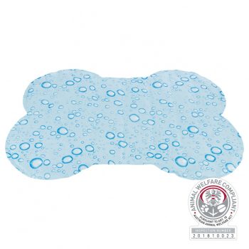   Trixie Bubble Hűsítő zselés matrac csont formában 85x60 cm-es Kék (hűsítő matrac/hűtőmatrac/hűtőtakaró/hűtőpléd) 