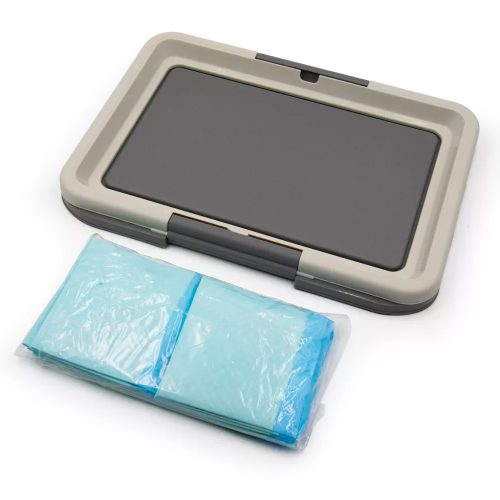 Puppy Potty Pad - Többrétegű, Szagelnyelős Beltéri Kutyatoalett Kutya WC + 10db pelenka
