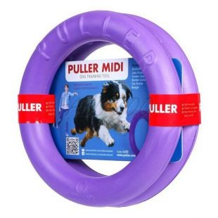 Puller Midi 20cm 2 karika - Kis- és Közepestestű kutyák részére 