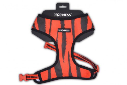 Dogness Hám  + Póráz  Szett Tiger - Tigris mintás  Kétoldalas ergonómikus hám több méretben 