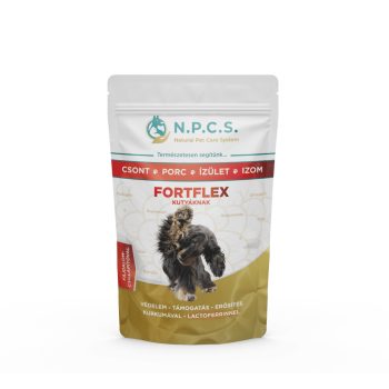   Natural Pet Care System (Burgimmune) FORTFLEX – Csont porc ízület izom (fájdalomcsillapítós) 50  RENDELÉSRE!