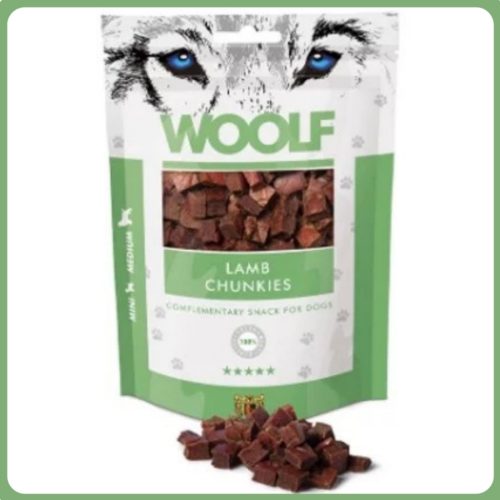 Woolf bárányhús kockák tréningre 100g - Woolf Training Snacks