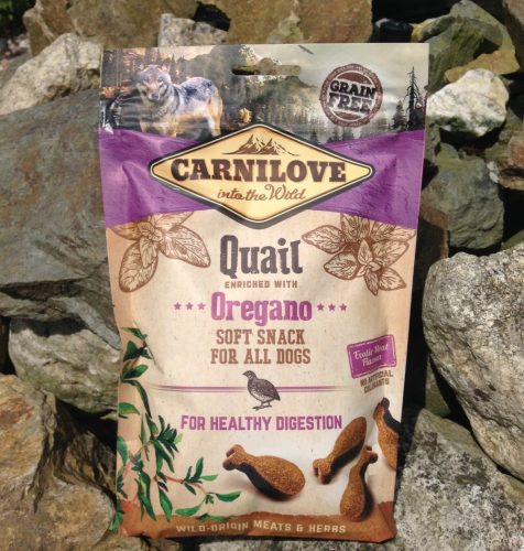 Carnilove Dog Semi Moist Snack Fürj Oregánóval 200g