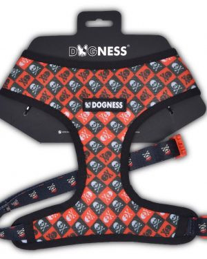 Dogness Hám Pirates - Kalózos Koponyás Kétoldalas ergonómikus hámmal több méretben