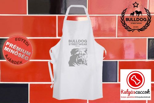Konyhai Kötény Bulldogos - Bulldog Streetwear Est.2014.