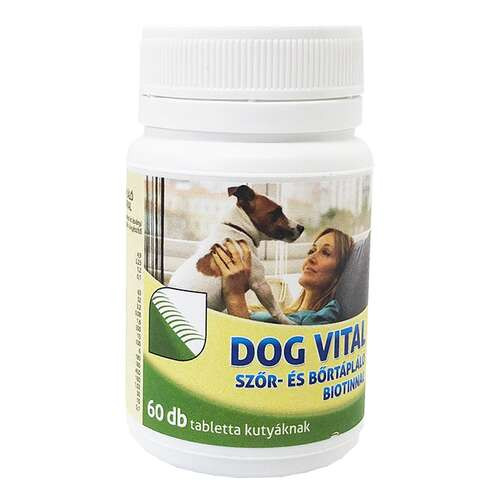 Dog Vital szőr- és bőrtápláló tabletta biotinnal 60db