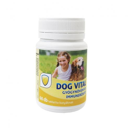 Dog Vital gyógynövényes immunerősítő 60db - Echinacea kivonattal
