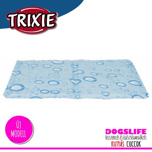 Trixie Bubble Hűsítő zselés matrac 40x50 cm-es Kék (hűsítő matrac/hűtőmatrac/hűtőtakaró/hűtőpléd) 